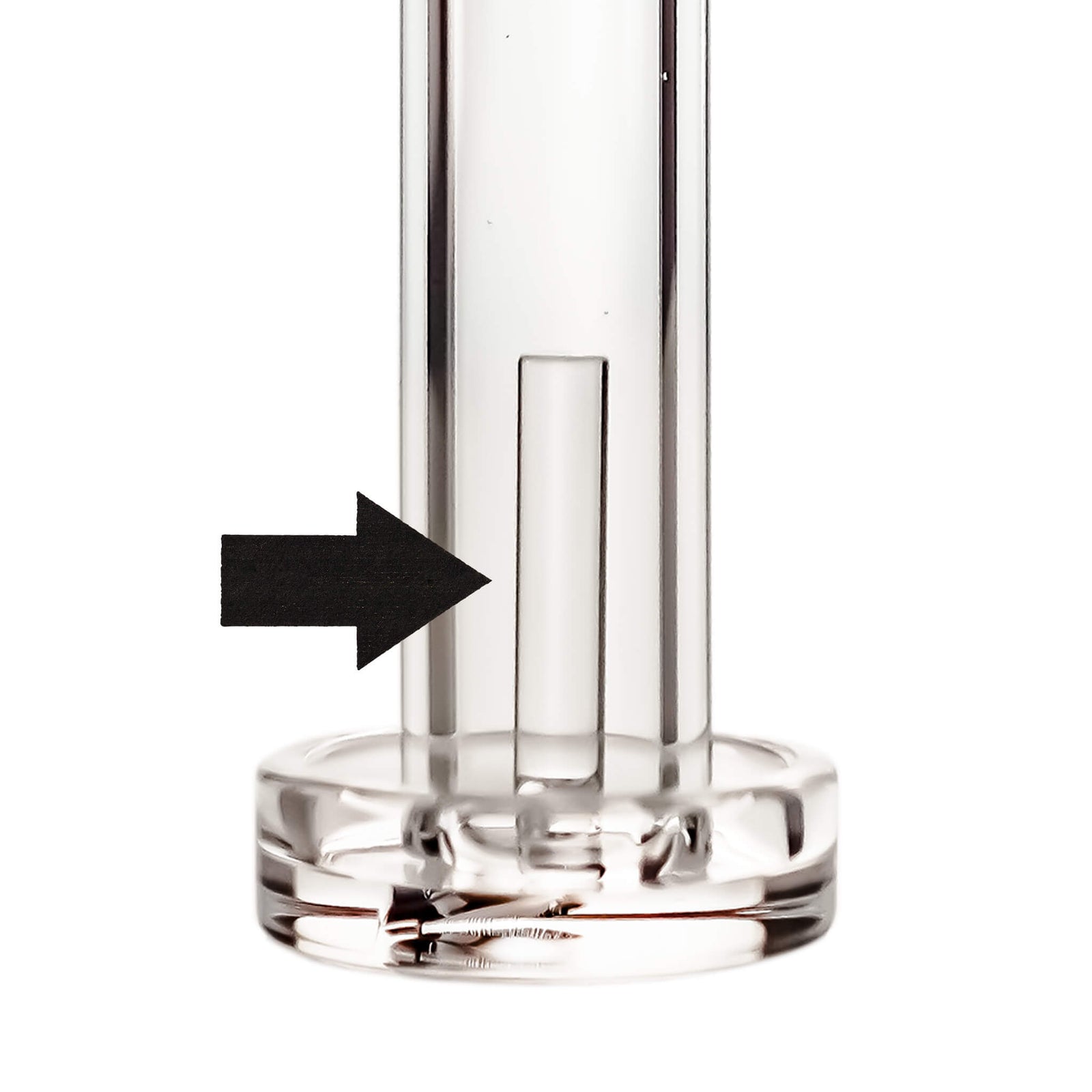 Clear Quartz Pillar | Profile View | the dabbing specialists