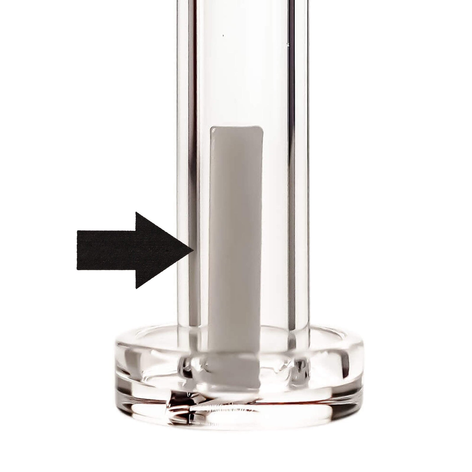 Opaque Quartz Pillar | Profile View | Dabbing Warehouse