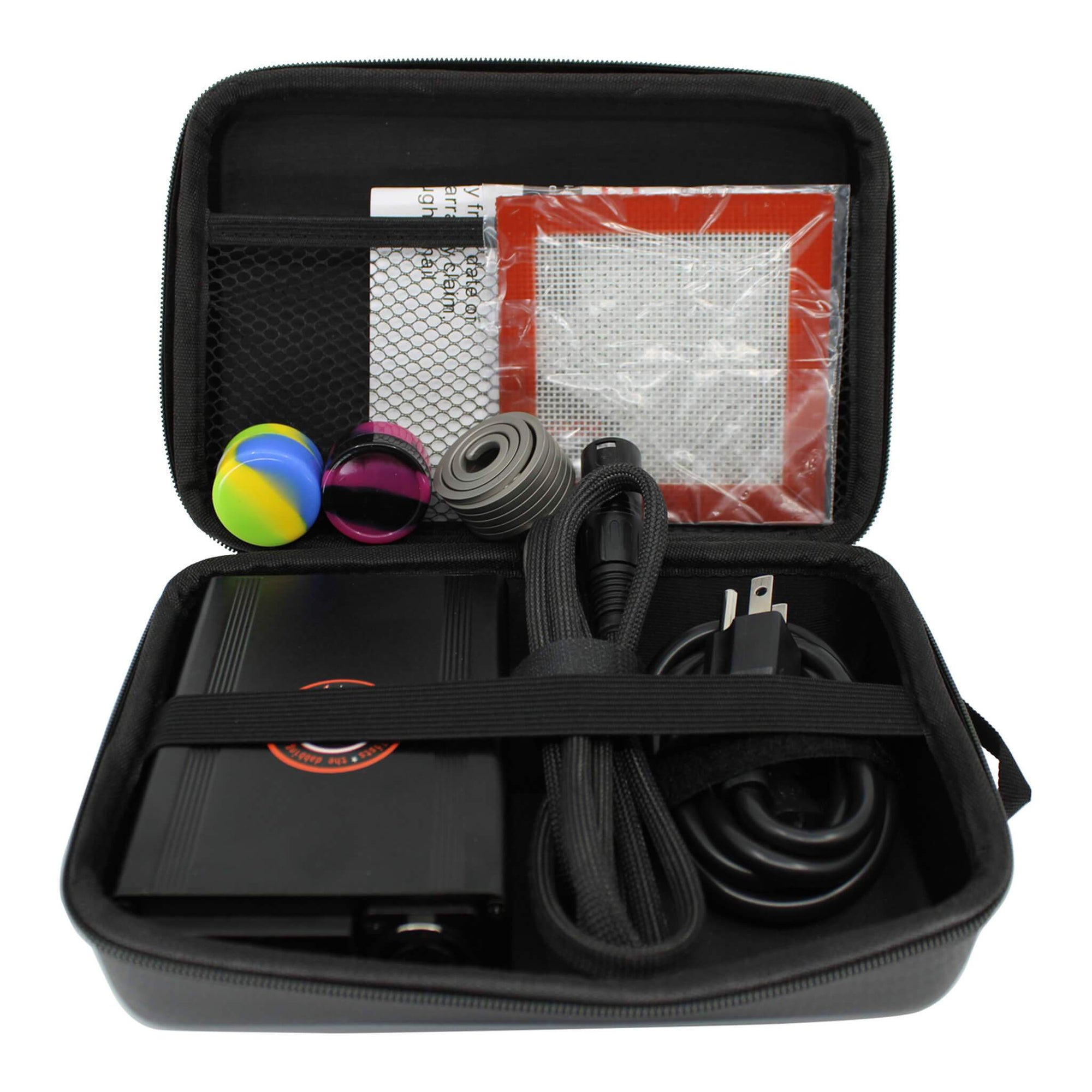 30mm Mini Enail Kit (Case) | Full Kit In Case View | Dabbing Warehouse