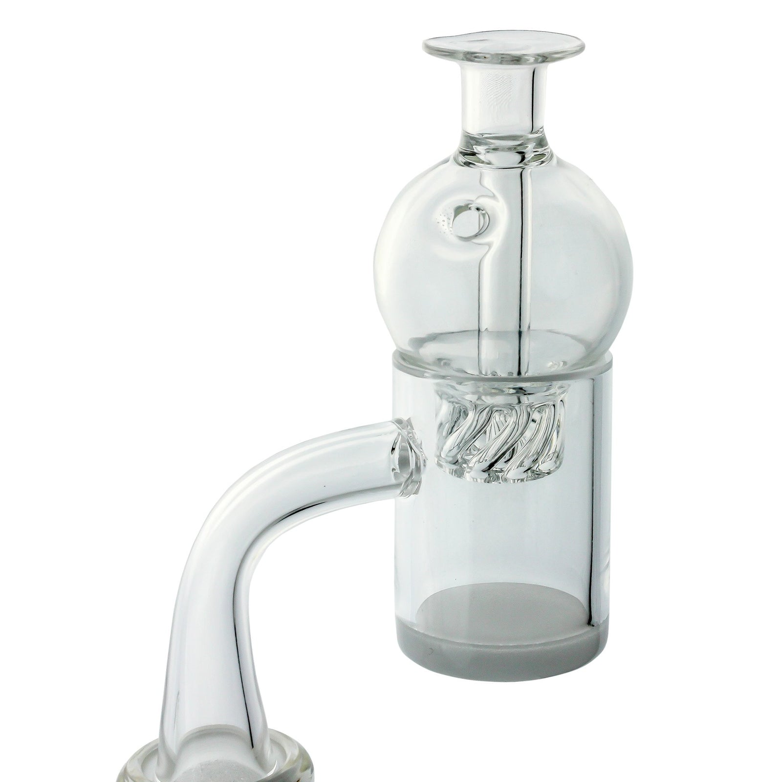 Big Bubble Spinner Carb Cap | View On 30mm Banger | Dabbing Warehouse
