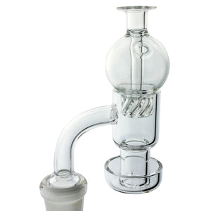 Big Bubble Spinner Carb Cap | View On 20mm Terp Slurper | Dabbing Warehouse