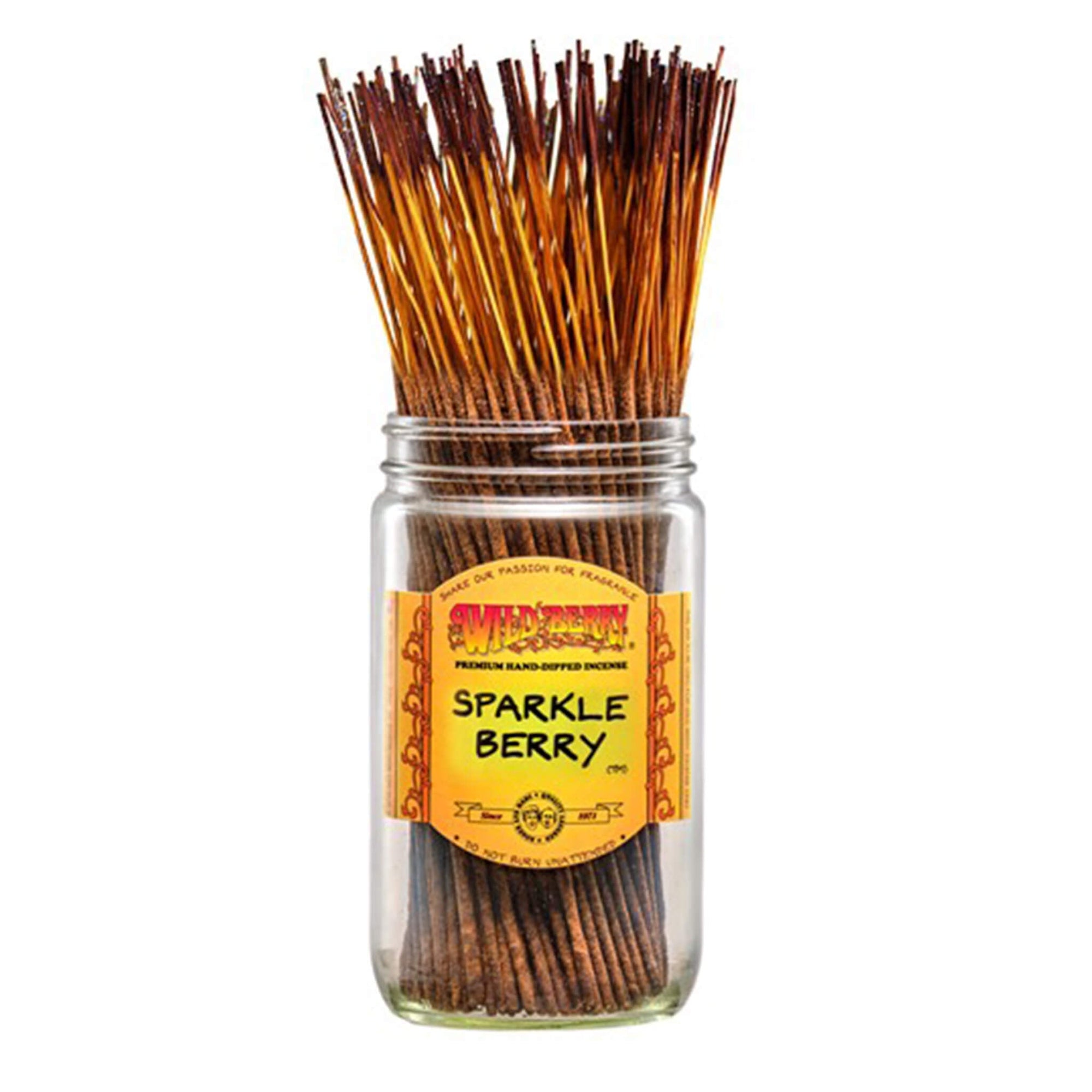 Sparkle Berry™ Incense Sticks | Profile In Jar View | Dabbing Warehouse
