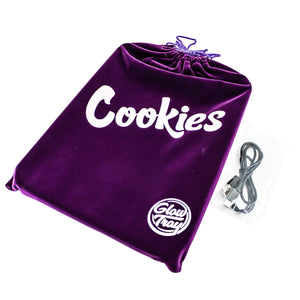 Cookies Glo Tray V3 | Purple Bagged View | Dabbing Warehouse