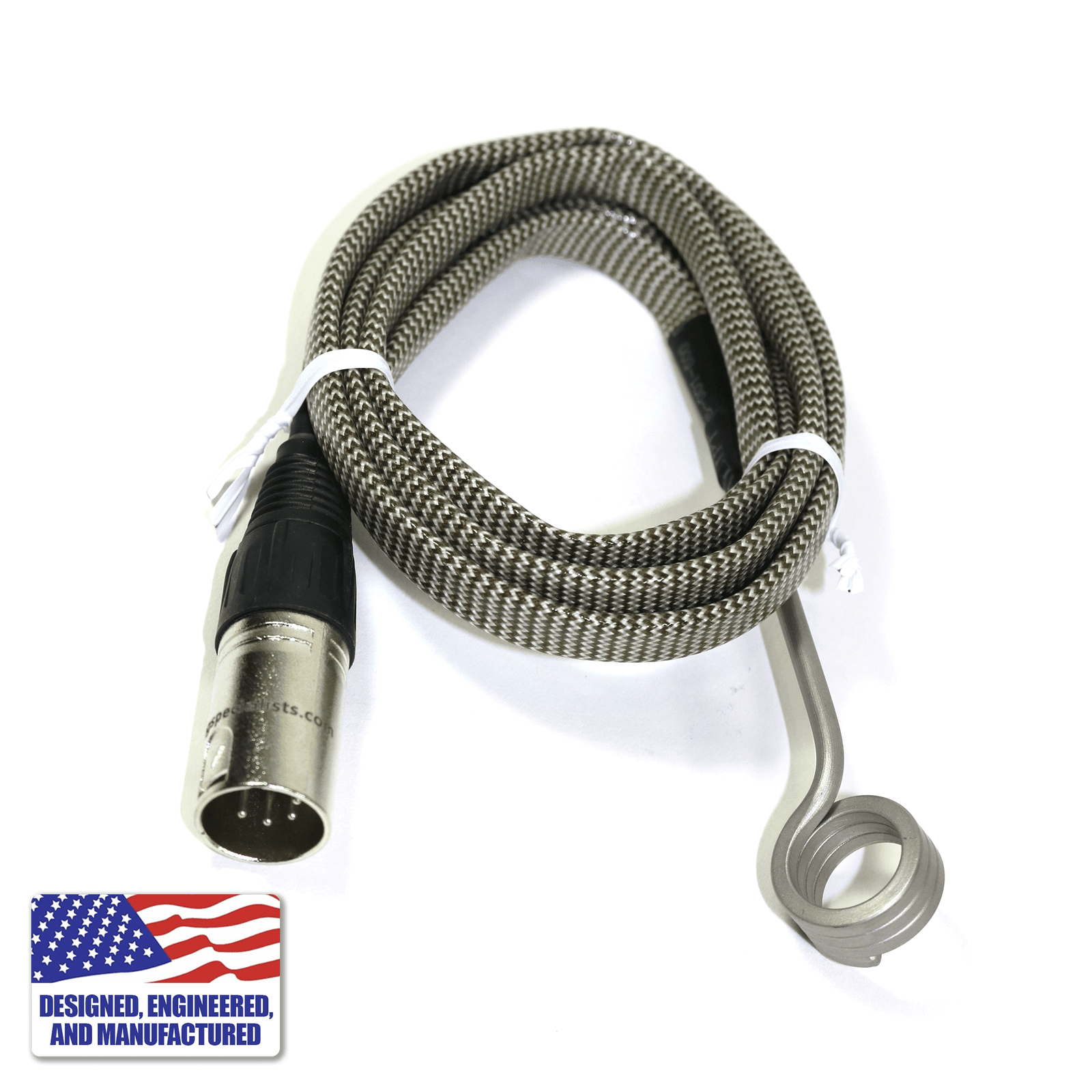 Custom 16mm Coil Heater | Wrapped Coil Heater View | Dabbing Warehouse