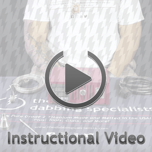 Enail Dabbing Kit | Custom Dabbing Kit #3 | Instructional Use Video View | Dabbing Warehouse