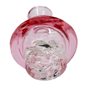Cyclone Spinner Carb Cap | Pink Cyclone Underside View | Dabbing Warehouse