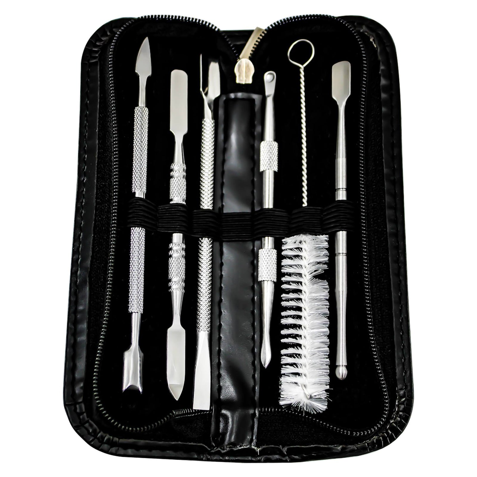 Dabber Tool Set All-In-One Case | Open Vertical Case View | Dabbing Warehouse