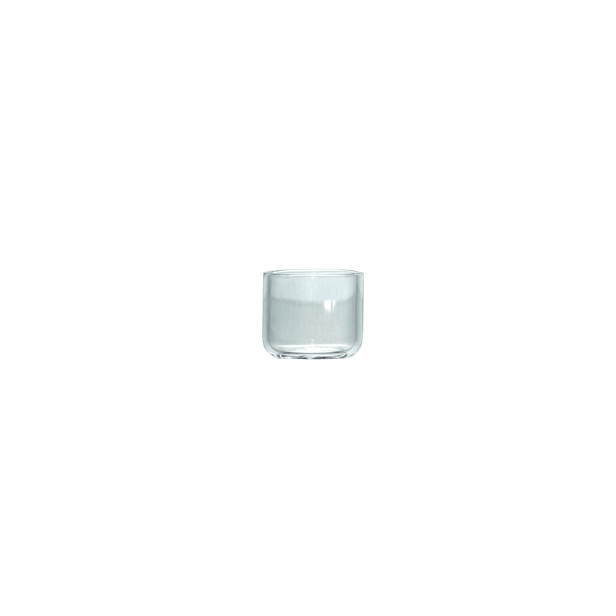 Flat Top Quartz Banger | 10mm Female | Cup Insert and Saucer Cap | Insert Cup View | DW