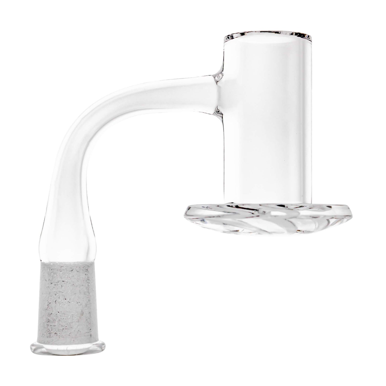 Full Weld 20mm Terp Blender Channel Slurp | 10mm Male Profile View | Dabbing Warehouse