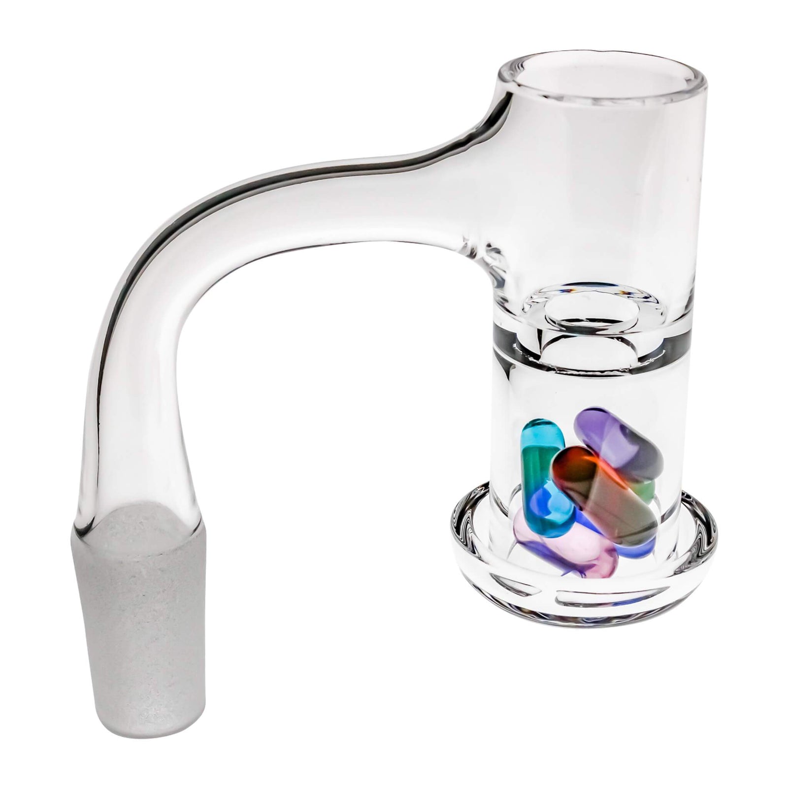 Full Weld Straight Terp Slurper | Profile View | Dabbing Warehouse