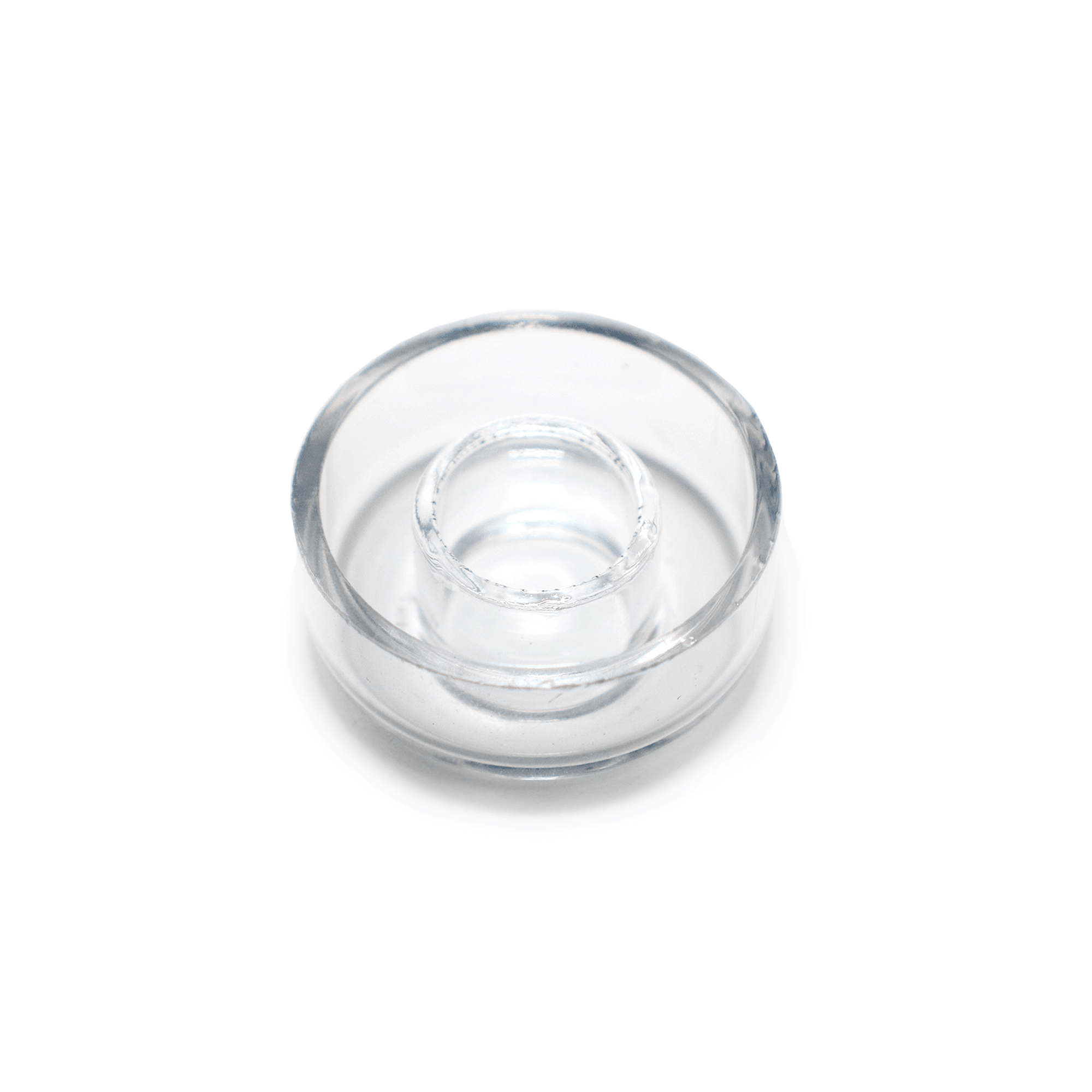 Glass and Nail Rig | Portable Kit Bubbler with Hybrid Quartz Nail | Dish View | Dabbing Warehouse