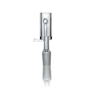 Portable Dab Kit | Showerhead Bubbler | E-Banger for 16mm Coil | E-Banger Rear Side View | DW