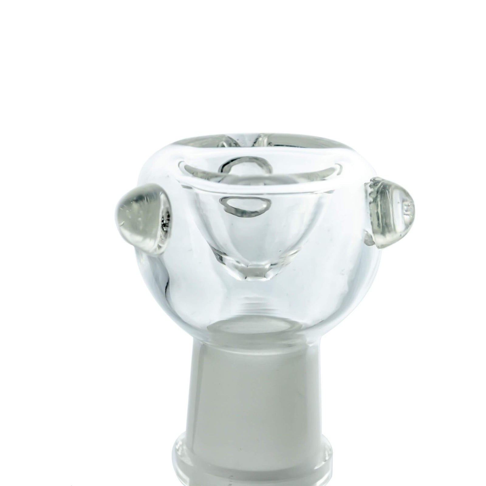 Glass Globe Flower Bowl | Profile View | Dabbing Warehouse