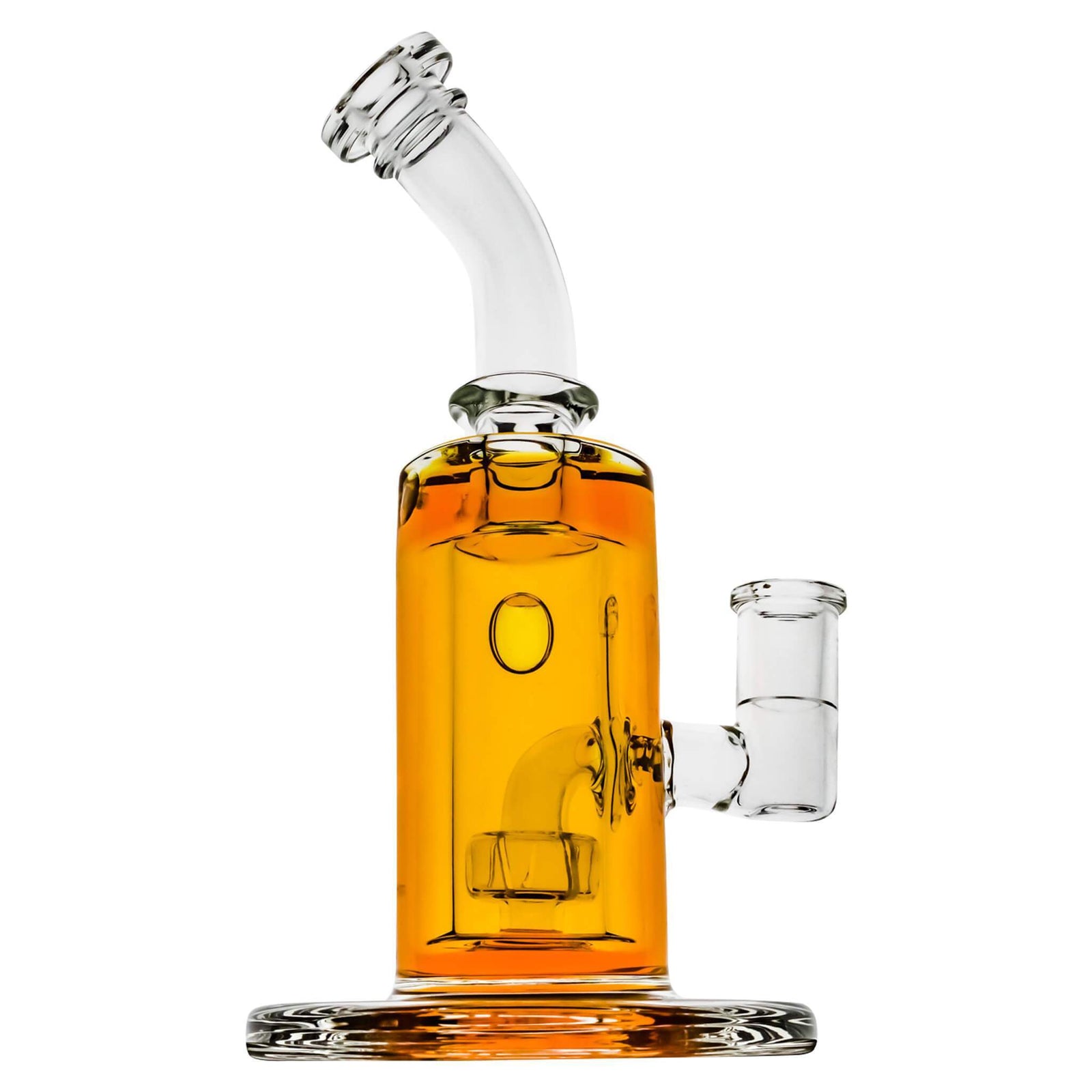 Glycerin Dab Rig | Green Profile View | Dabbing Warehouse
