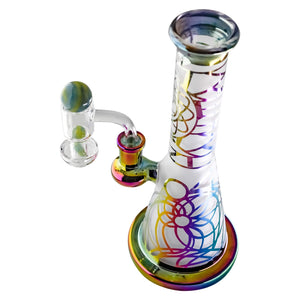 Kaleidoscope Dab Rig | In Use Top Down View | Dabbing Warehouse