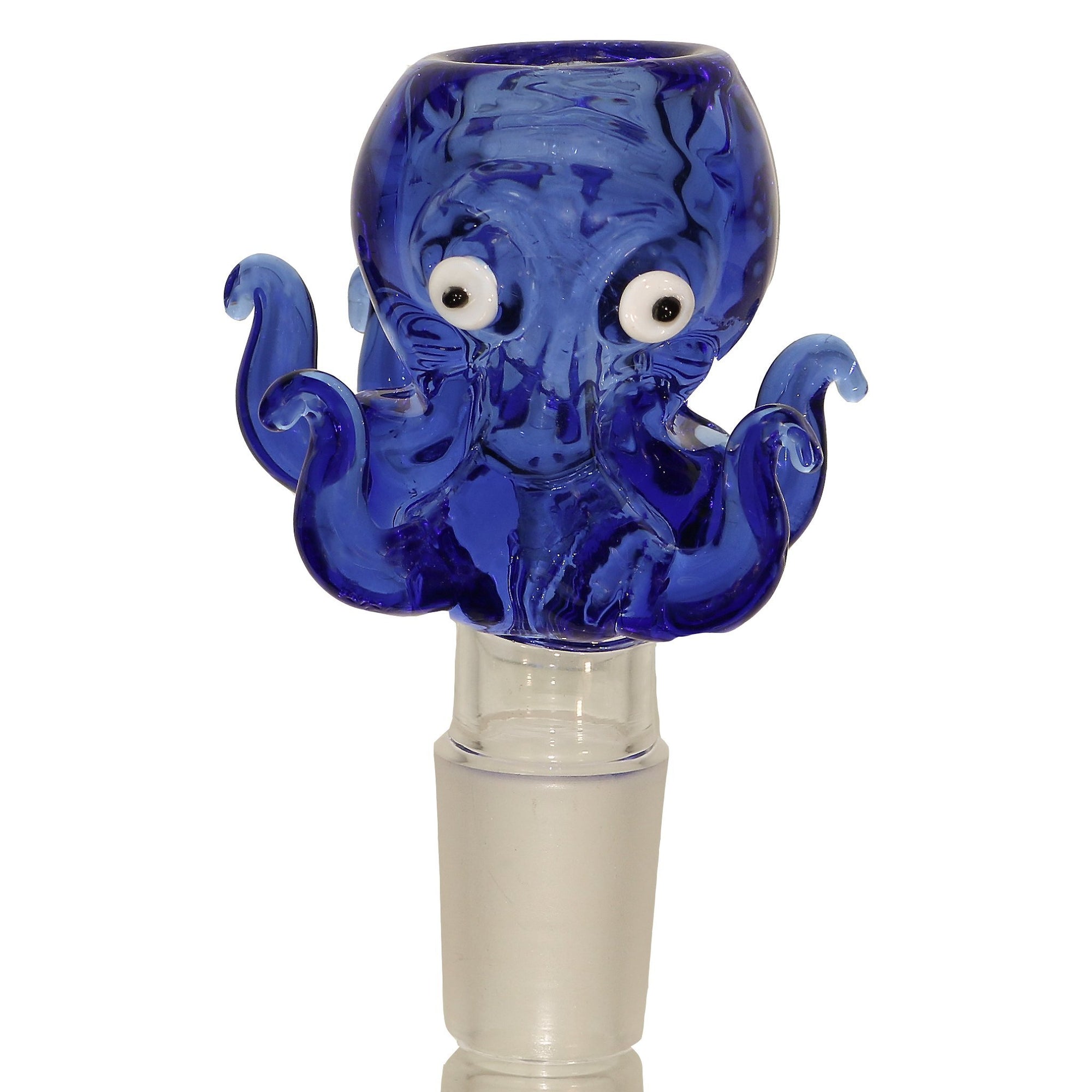 Octopus Flower Bowl Piece | 14mm Male | Profile View | Dabbing Warehouse
