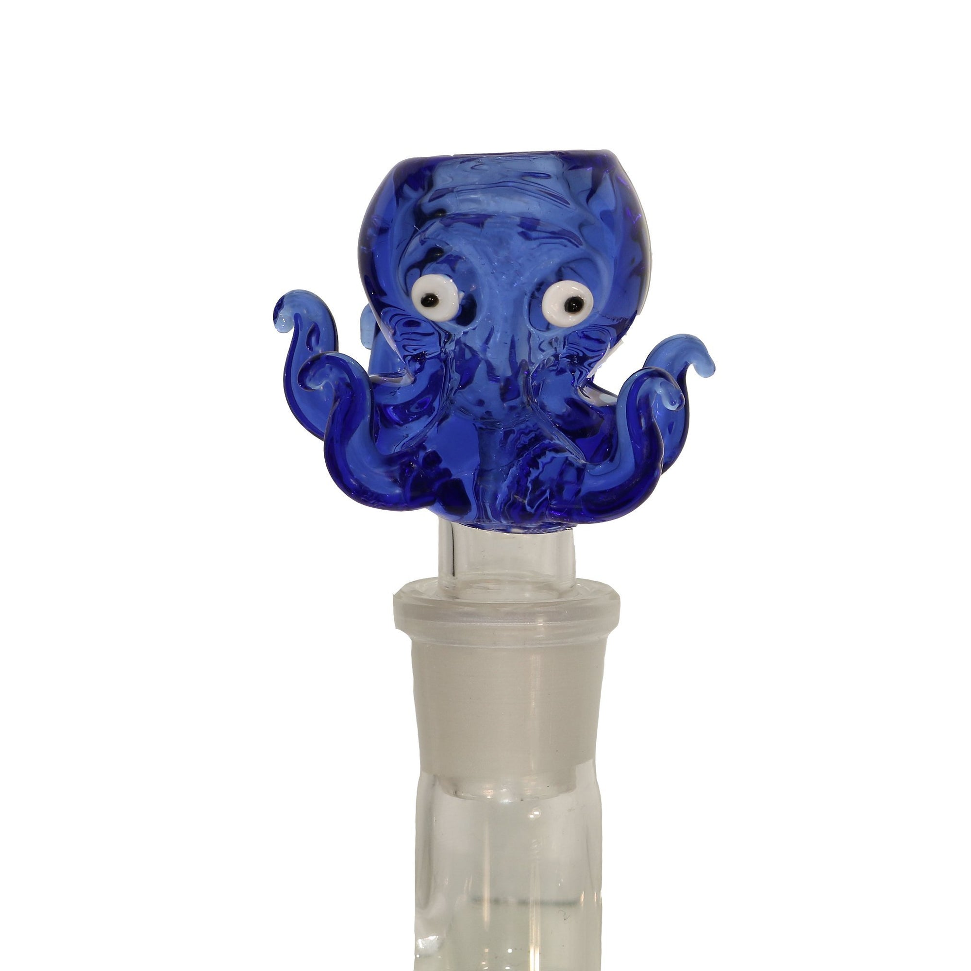 Octopus Flower Bowl Piece | 14mm Male | Profile Alternate View | Dabbing Warehouse