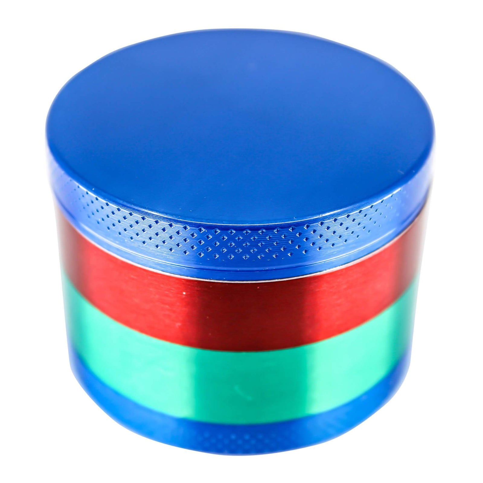 Precision Flower Grinder | Multicolor Assembled View | Dabbing Warehouse