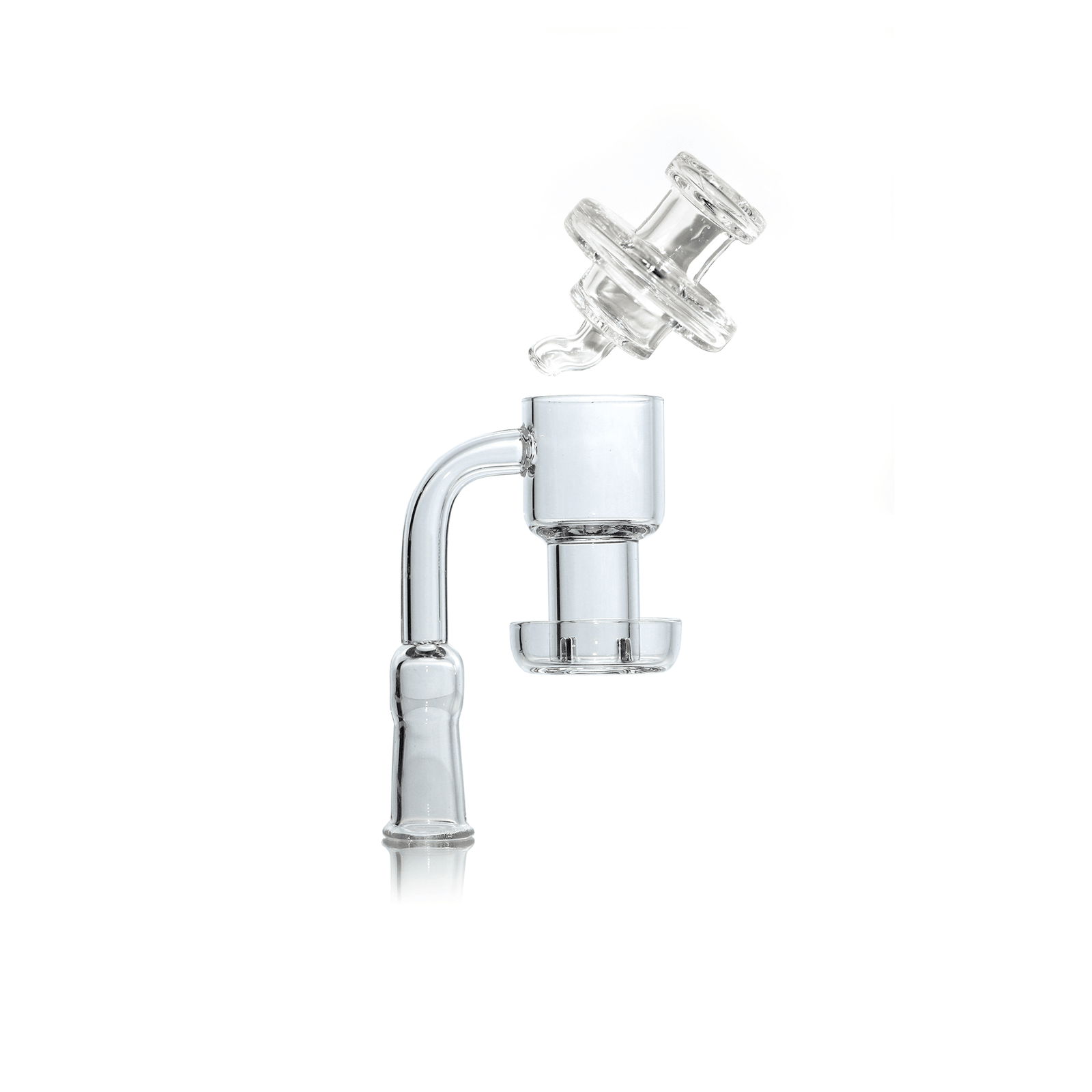 Quartz Banger Terp Slurper 10mm Female With Spinning Cap | Complete Kit View | Dabbing Warehouse