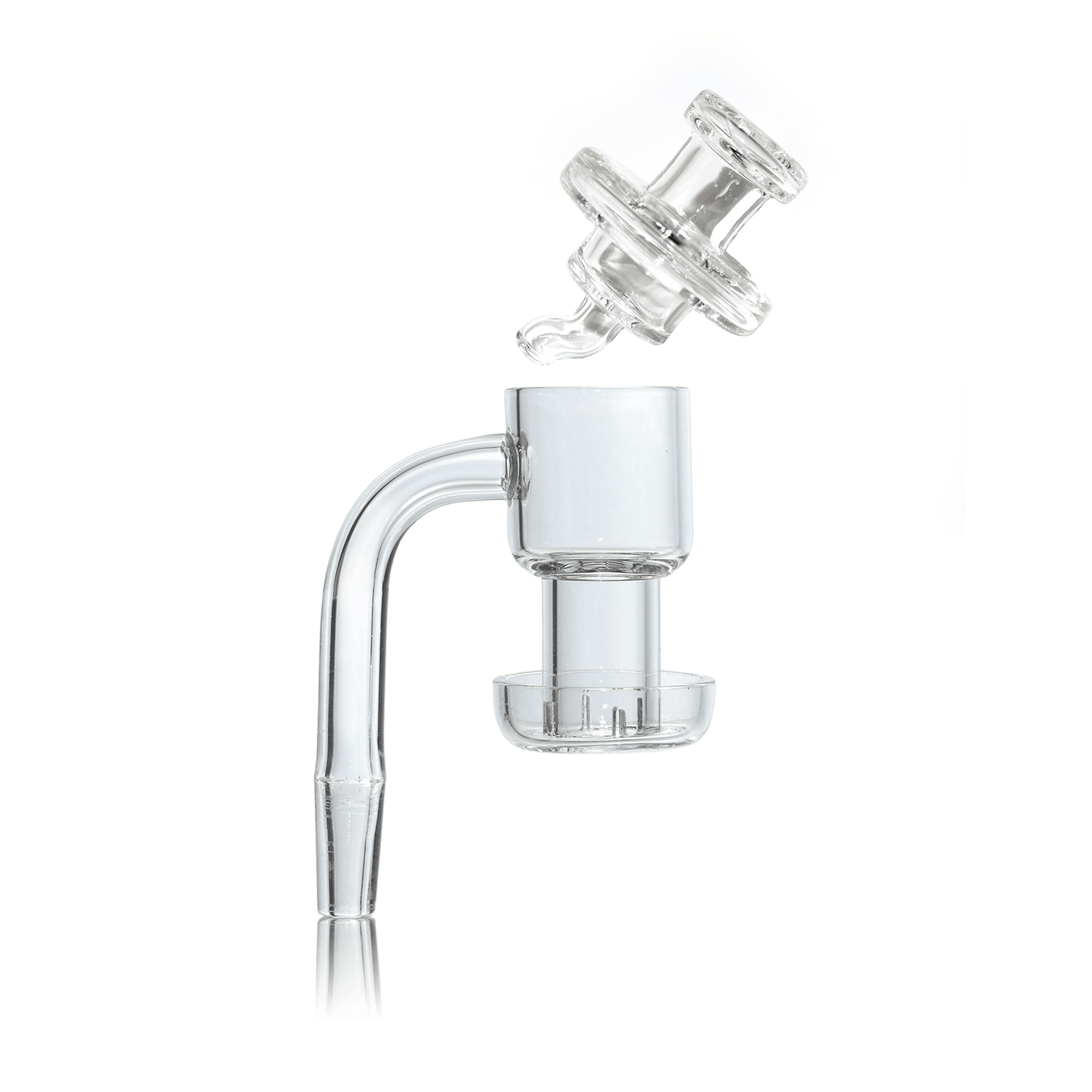 Quartz Banger Terp Slurper 10mm Male With Spinning Cap | Full Kit In Use View | Dabbing Warehouse