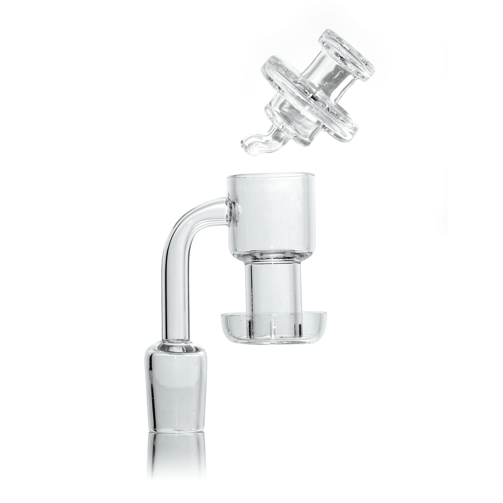 Quartz Banger Terp Slurper 18mm Male With Spinning Cap | Full Kit View | Dabbing Warehouse