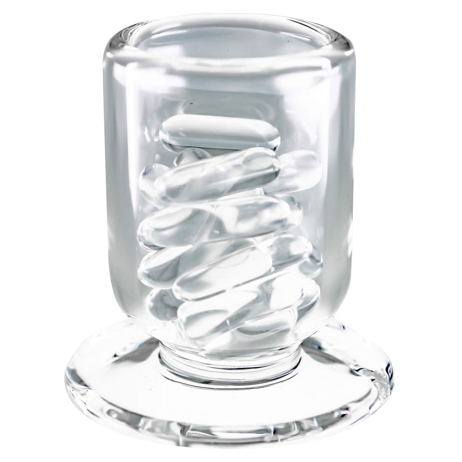 Quartz Capsule Inserts (2-Pack) | Quartz Capsule In Terp Slurper View | Dabbing Warehouse