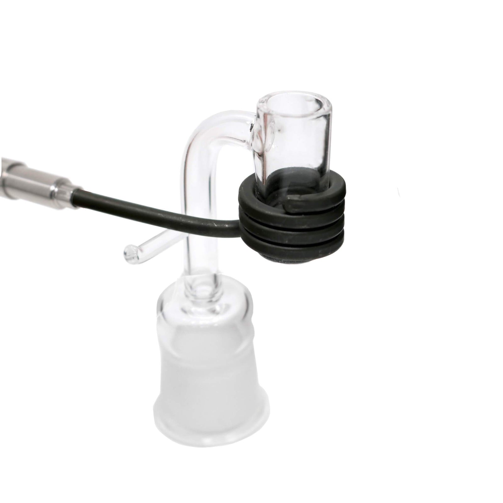 Quartz Enail E-Banger 14mm Female for 16mm Coil (Enail) | In Use View | Dabbing Warehouse