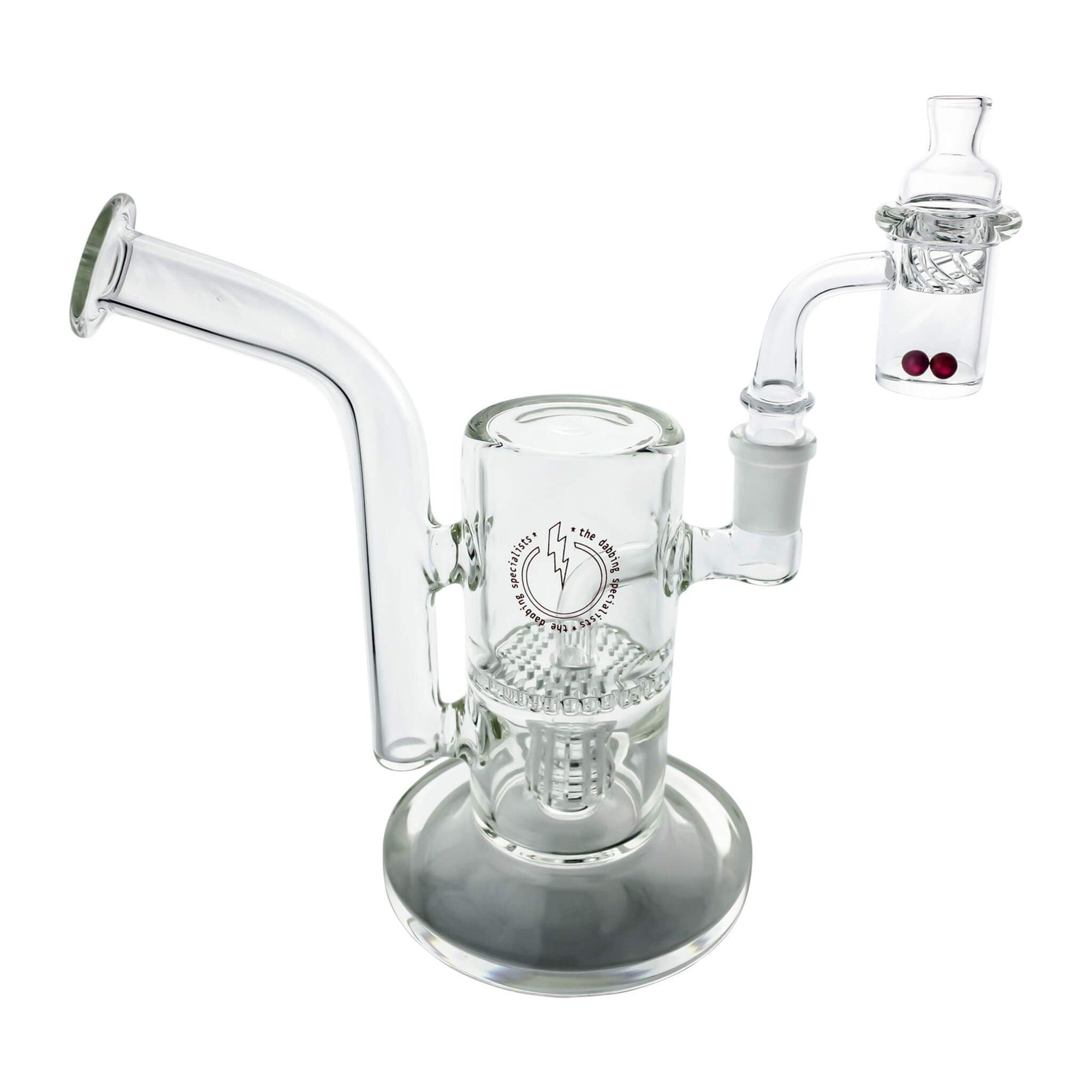 Reborn Precision Bubbler 25mm Handmade Joint Complete Dabbing Kit #1 | Complete Kit View | DW