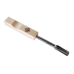 SauceSpoon Pocket Dab Tool | Mystic Timber SauceSpoon Dab Tool View | Dabbing Warehouse