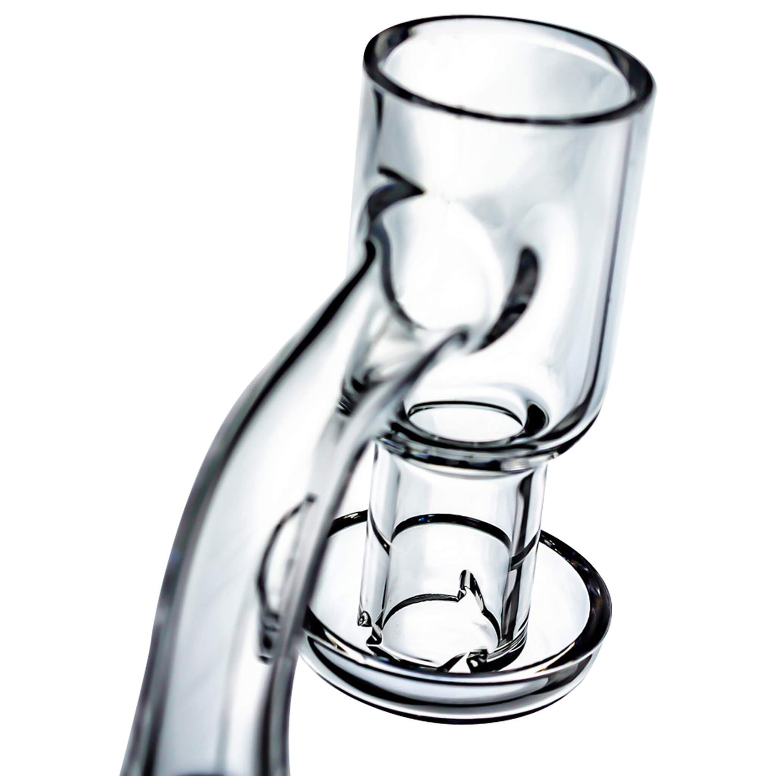 Seamless Terp Slurper Banger | 10mm Male Profile View | Dabbing Warehouse