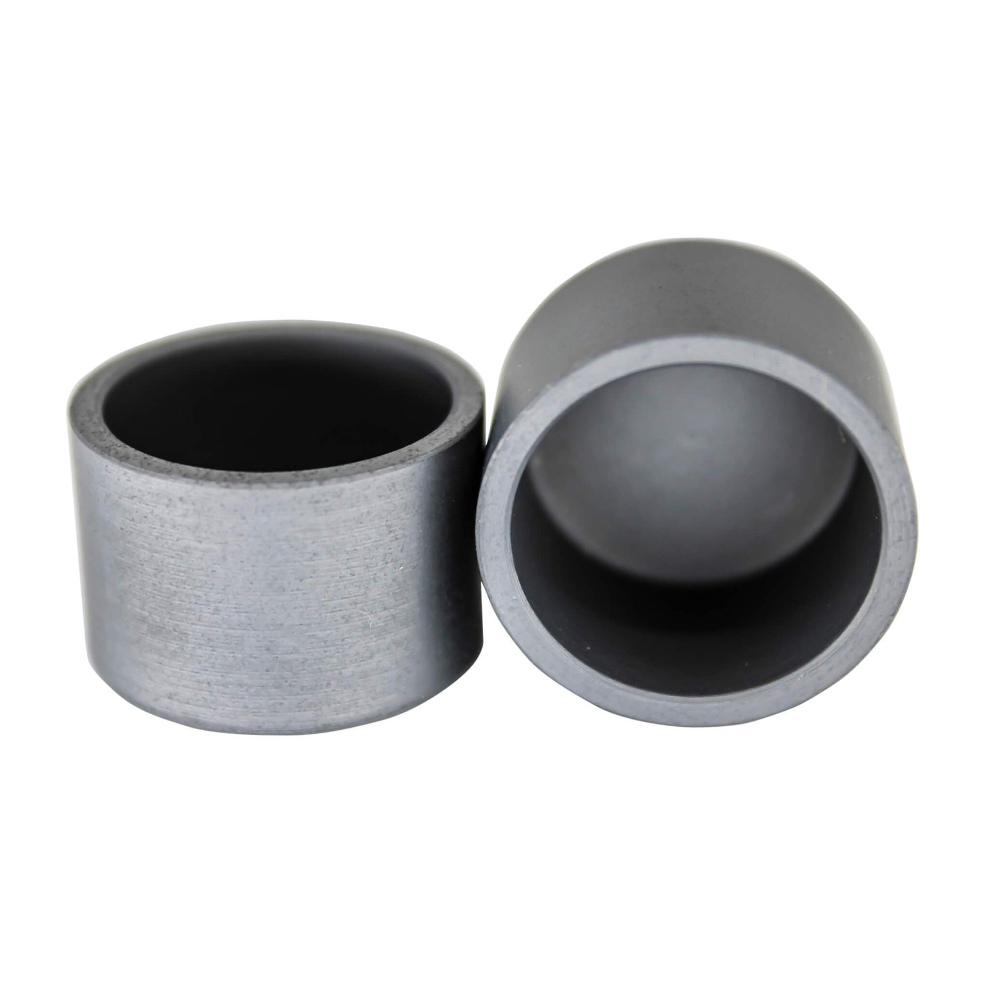 Silicon Carbide (SiC) Cup Insert | 30mm | Dual SiC Insert Cup Angled View | Dabbing Warehouse