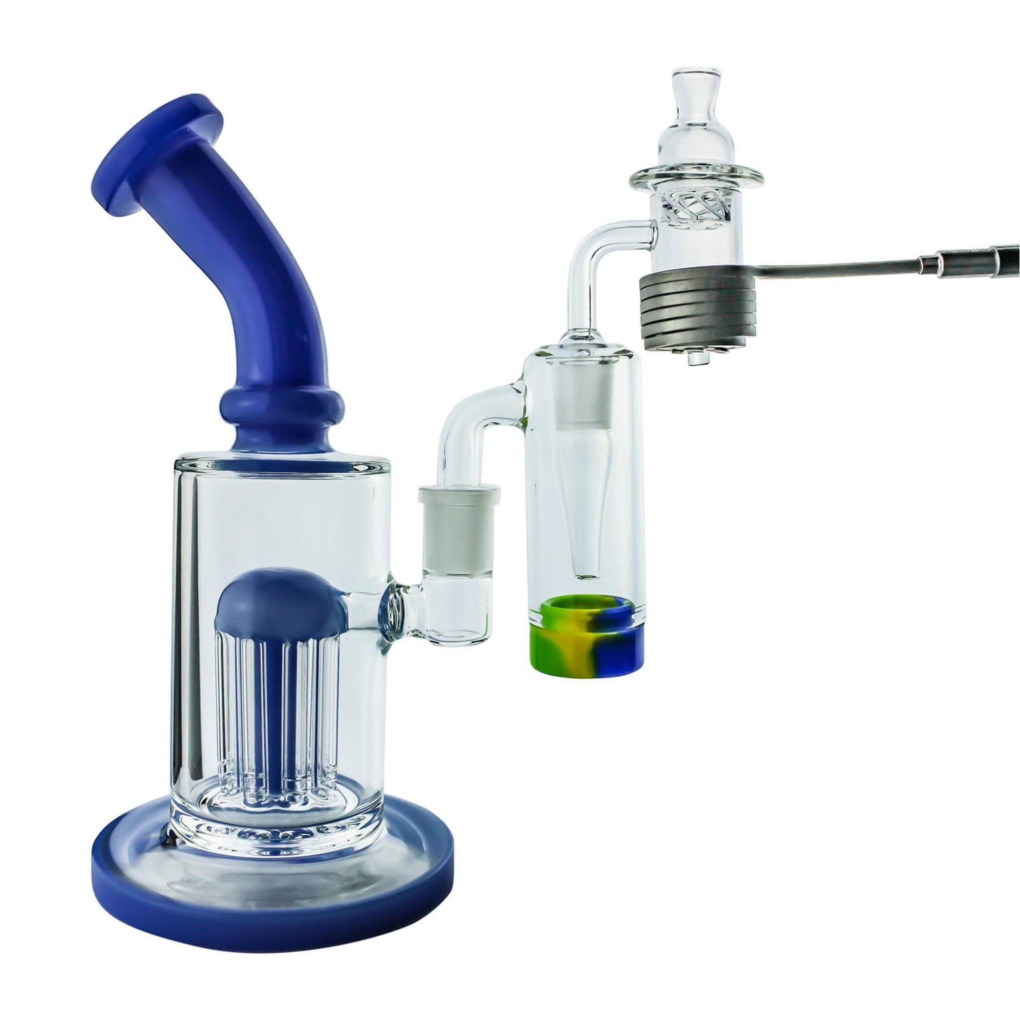 Spin Matrix 25mm Enail Complete Dabbing Kit #1 | Full Kit In Use With Reclaim Catcher View | DW