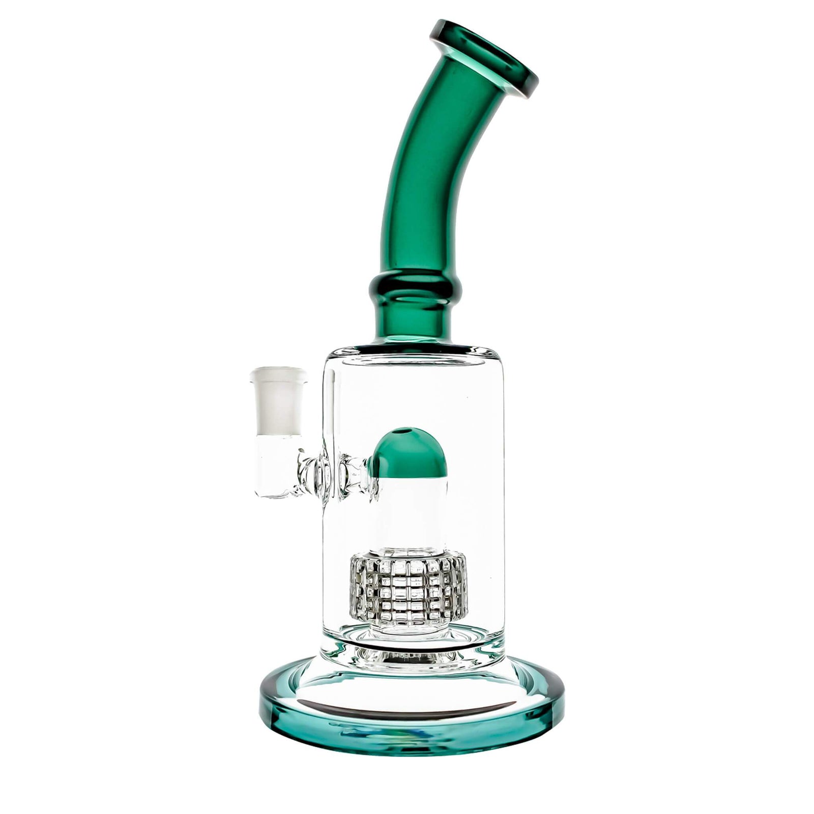 Spin Matrix II Can Dab Rig | Aqua Color Variation Profile View | Dabbing Warehouse