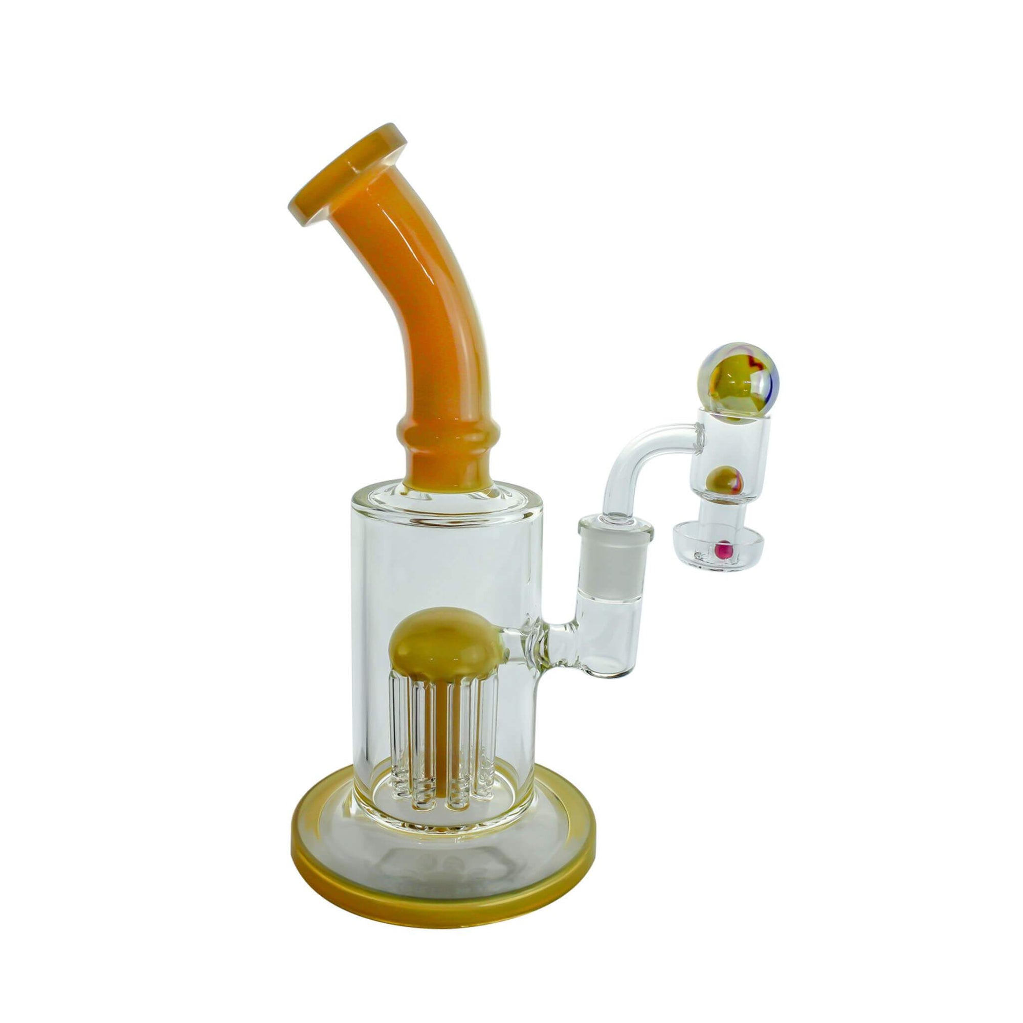 Spin Matrix Marbled Terp Slurper Complete Dabbing Kit #1 | Yellow Color Kit View | DW