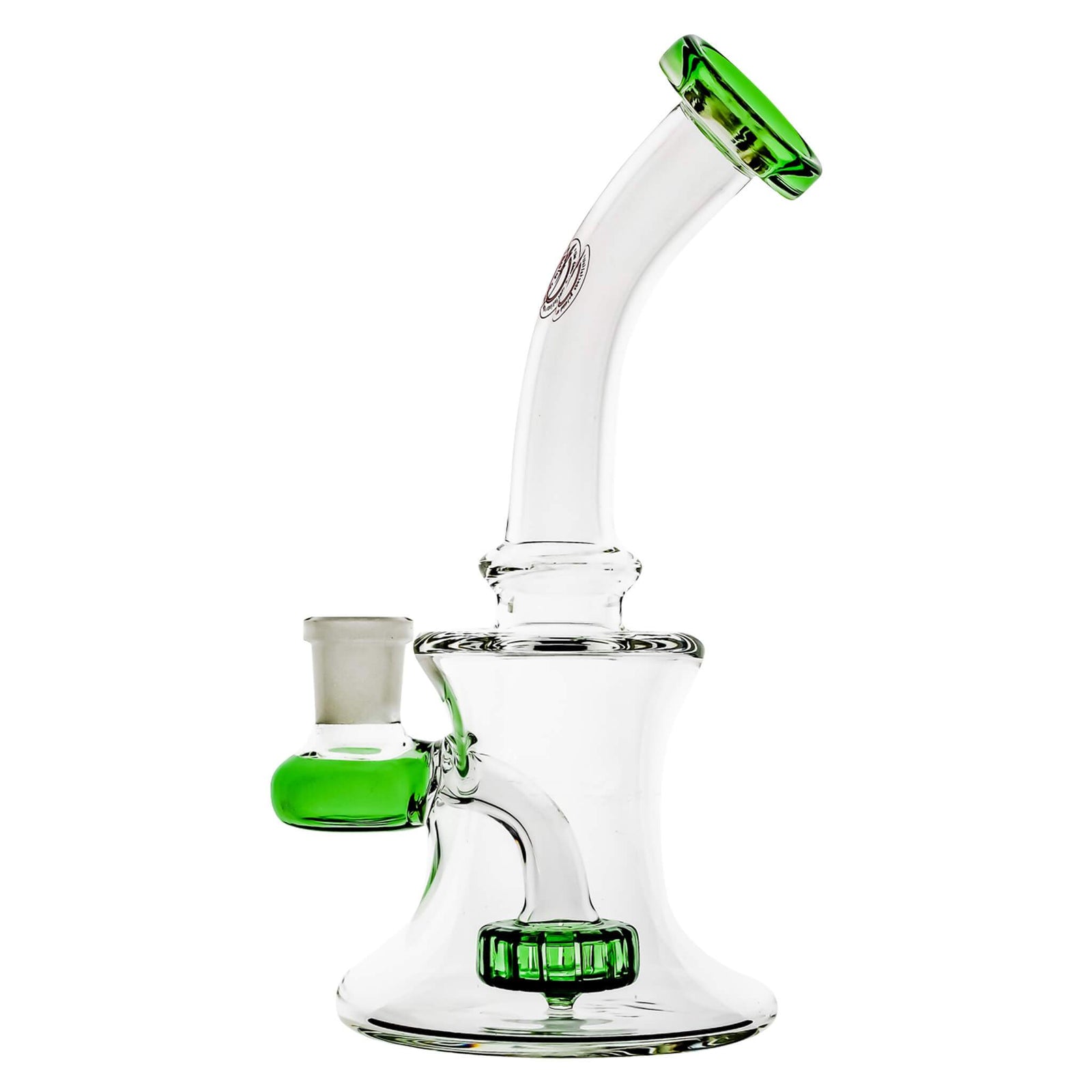 TDS Shower Perc Dab Rig | Profile View | Dabbing Warehouse