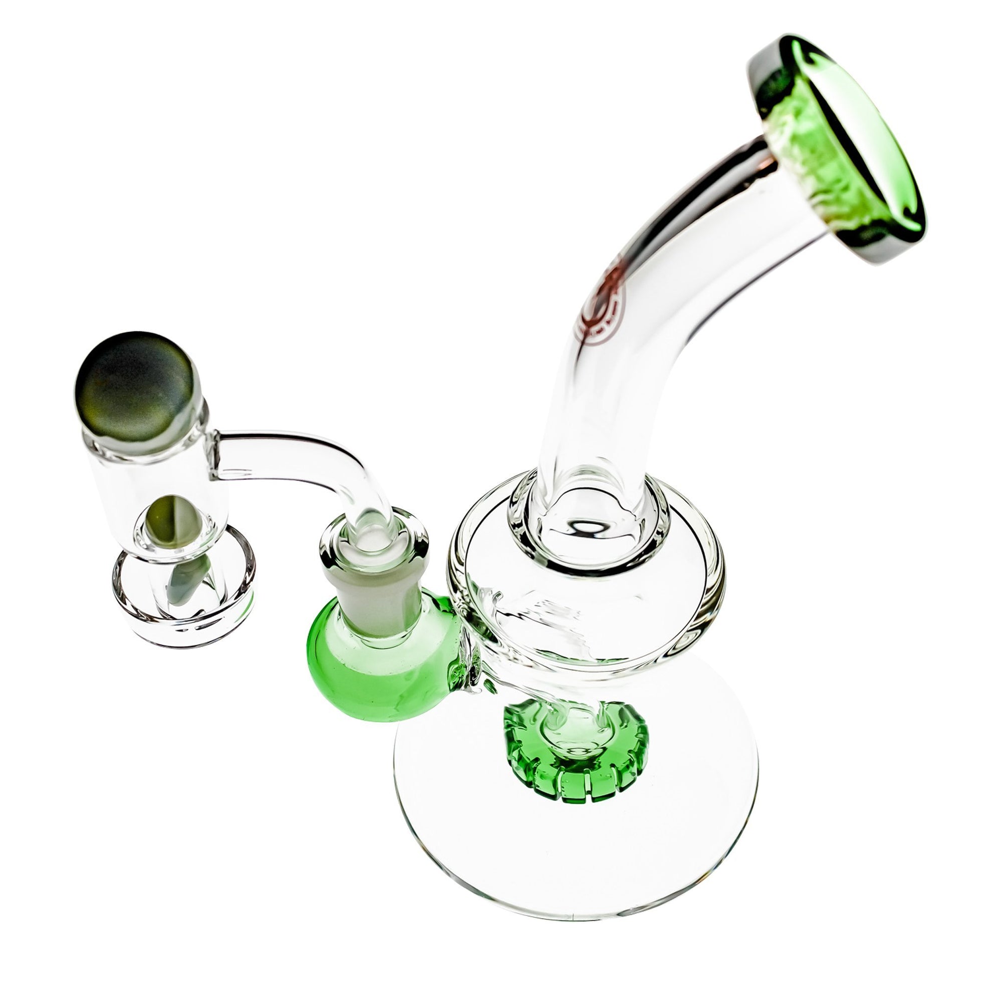 TDS Shower Perc Dab Rig Kit #1 | Complete Kit View | Dabbing Warehouse