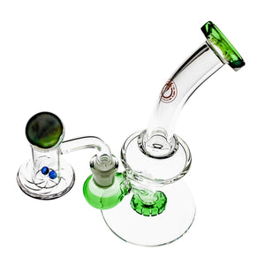 TDS Shower Perc Dab Rig Kit #3 | Complete Kit Top Down View | Dabbing Warehouse