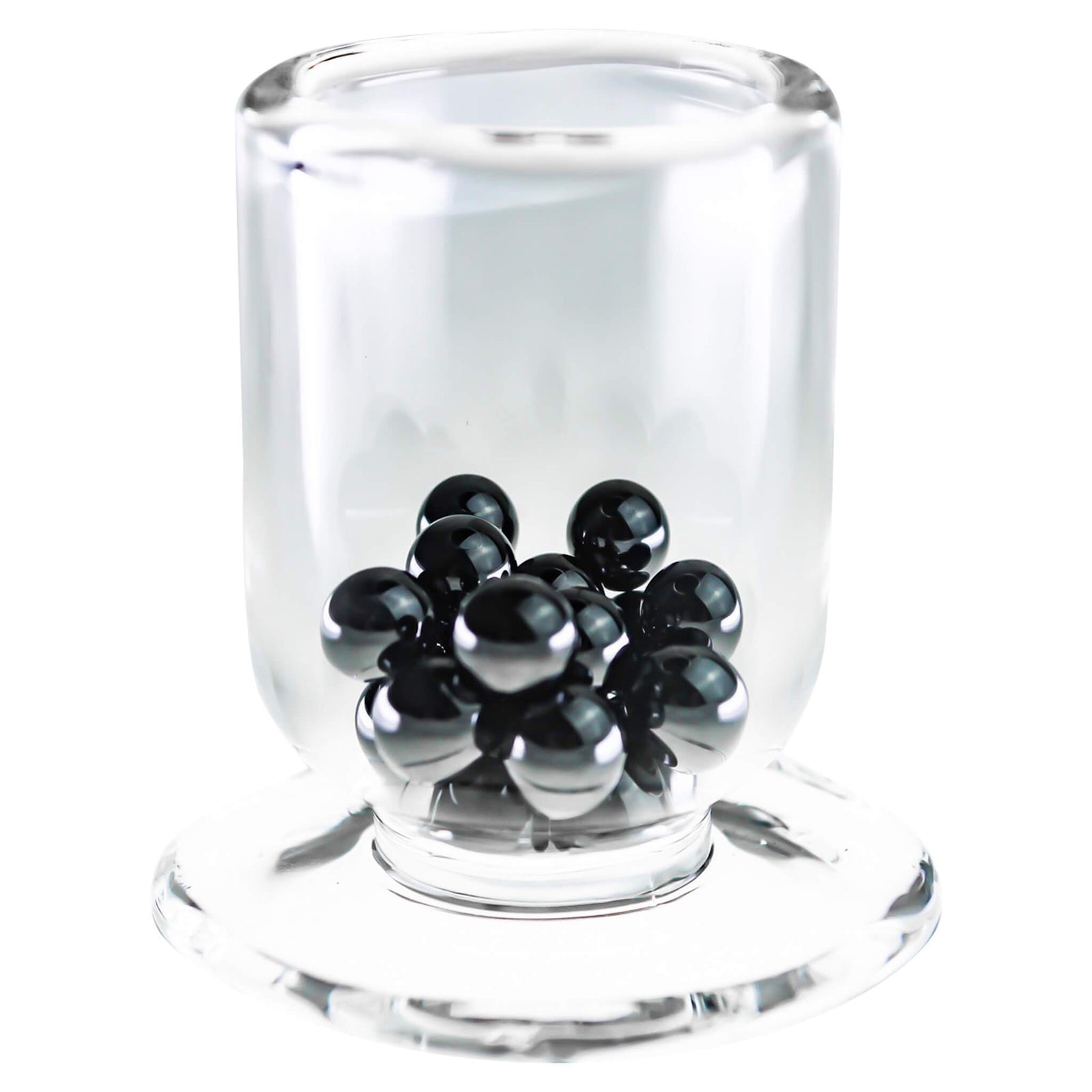 Terp Pearls (SiC) | SiC Pearls In A Cup Holder | Dabbing Warehouse