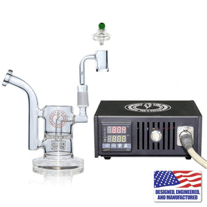 The Dabbing Specialists Custom Enail Dabbing Bundle | Made in the USA | Black Complete Kit View | DW