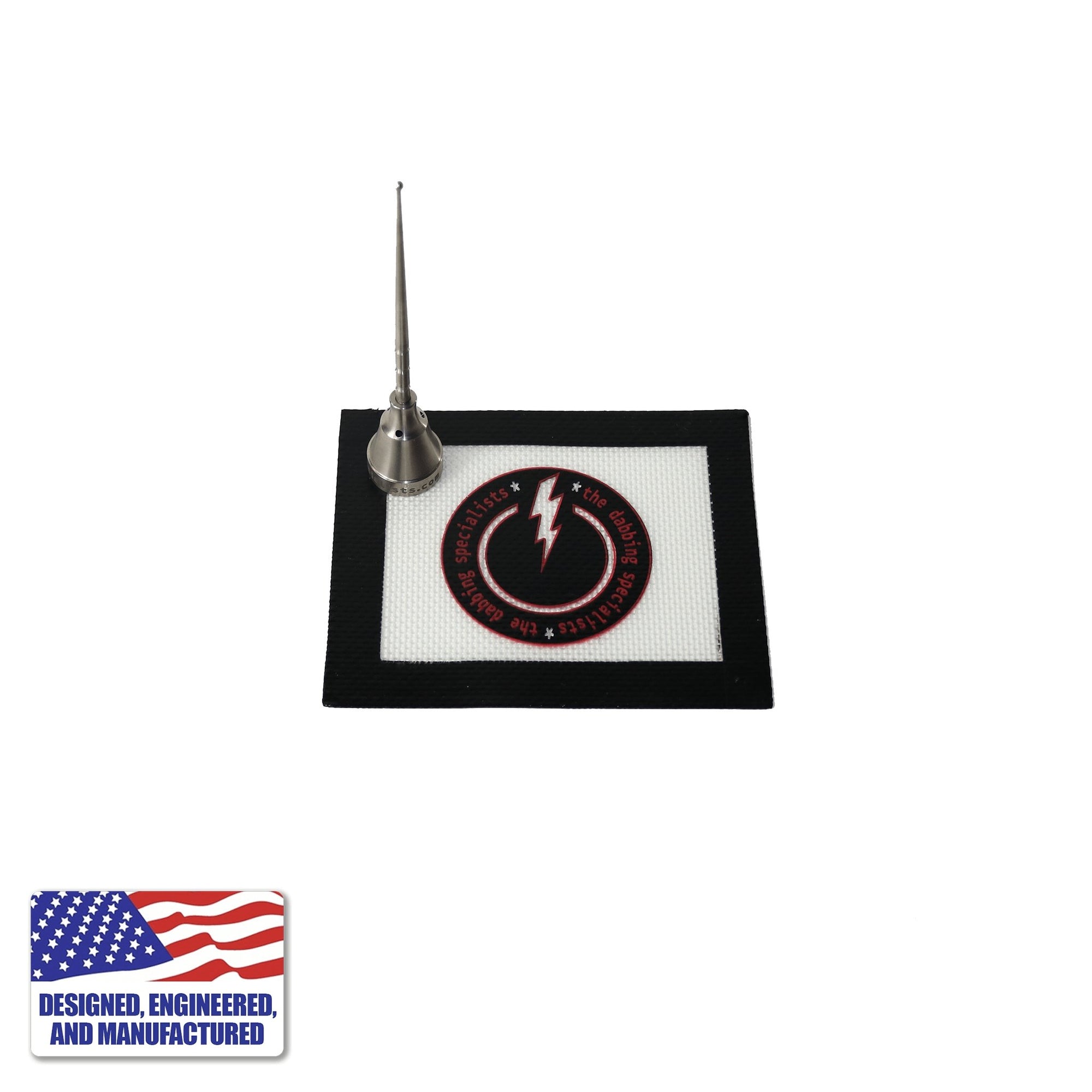 The Dabbing Specialists Dab Mat | Small | With Tool View | Dabbing Warehouse