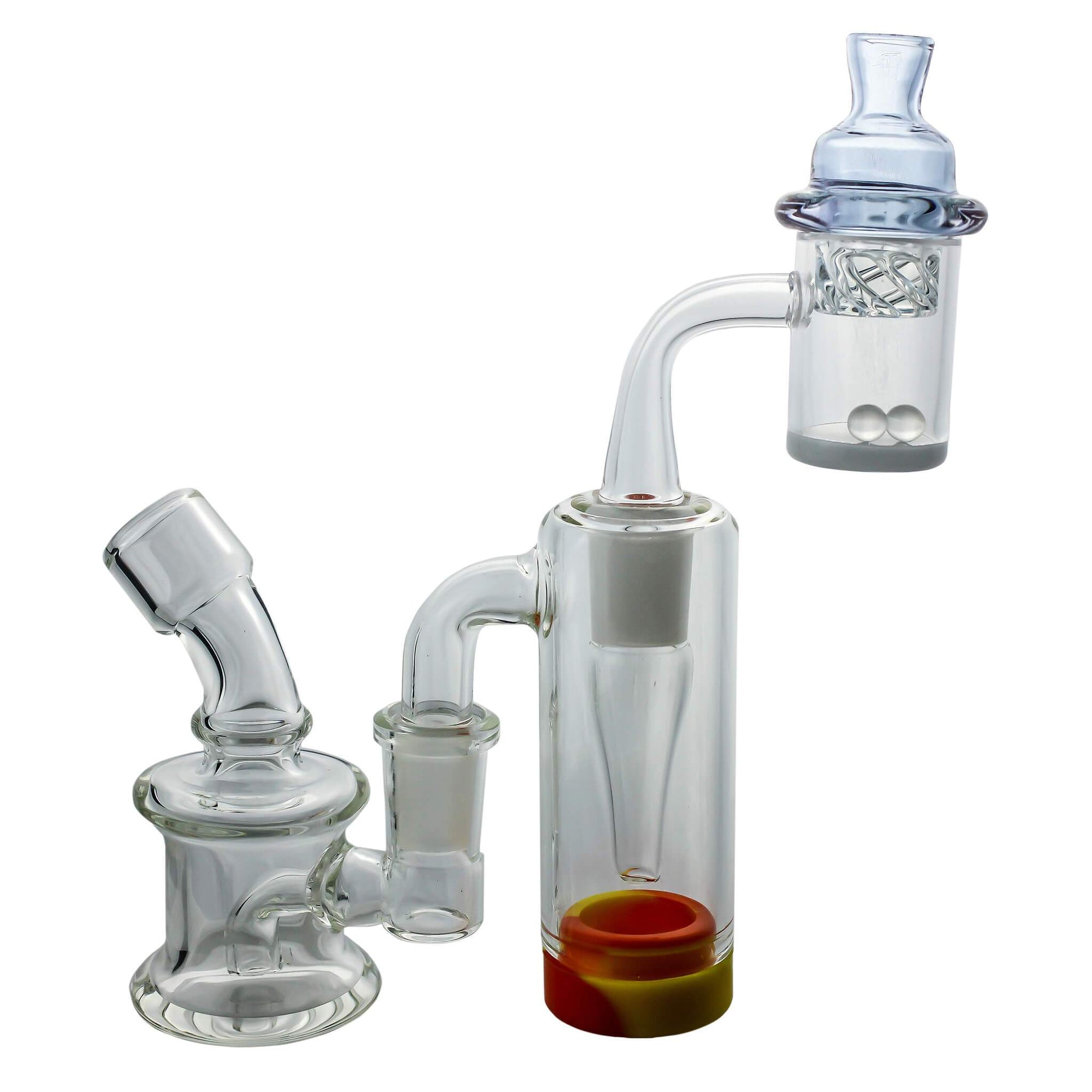 Tiny Hand Dab Rig Complete Kit #3 | Complete Kit Profile View | Dabbing Warehouse
