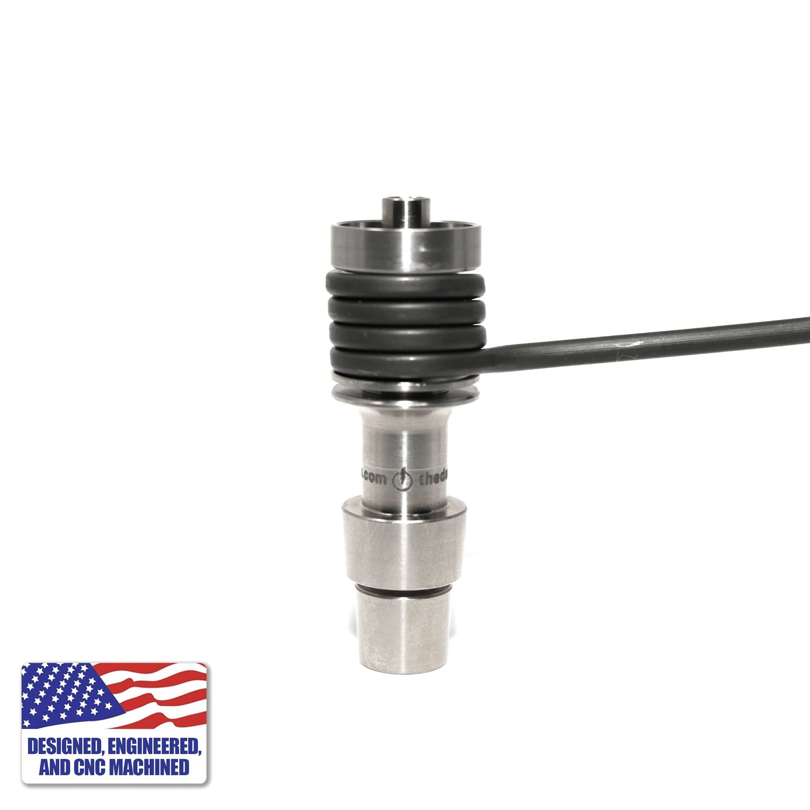 Titanium Dab Kit | 16mm Coil | 18mm/14mm Male Adapter | Dabbing Warehouse