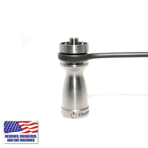 Titanium Nail for Flat Coil | In Use View | Dabbing Warehouse