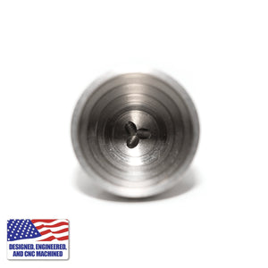 Titanium Universal 3-Hole Carb Cap | Highest Velocity | Complete Inner Cap View | Dabbing Warehouse