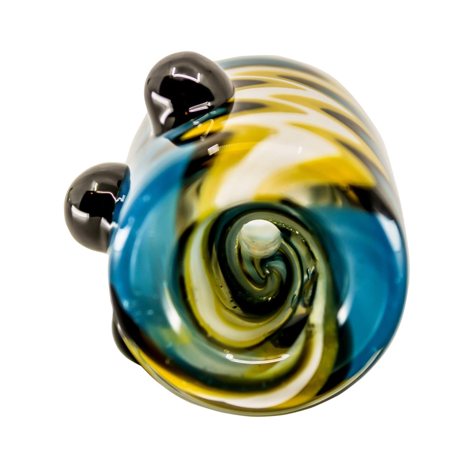 Wavy Mug Flower Bowl | Four Color Variation Profile View | Dabbing Warehouse